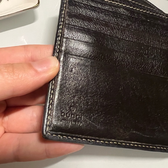 Gucci guccissima black wallet - Picture 5 of 7